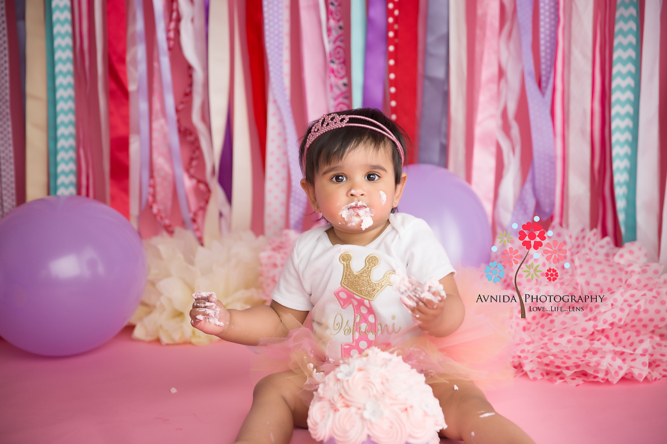 Smash the Cake? How cute is this beautiful little girl?