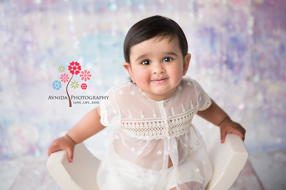 Smash the Cake? How cute is this beautiful little girl?