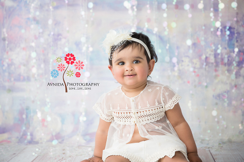 Smash the Cake? How cute is this beautiful little girl?