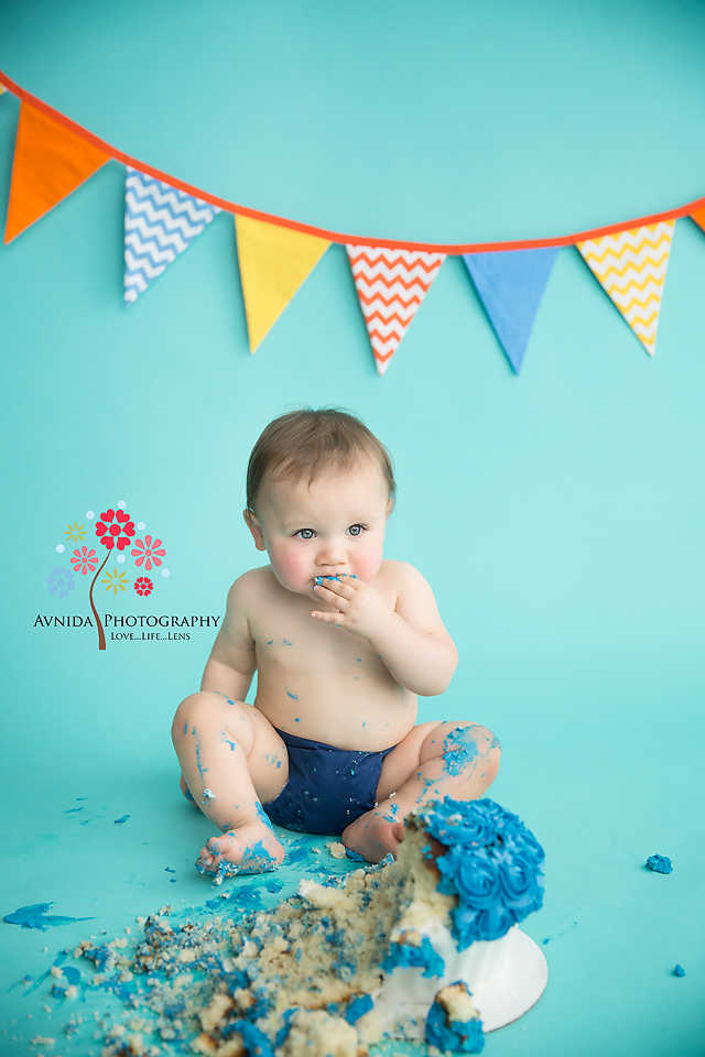 From an Exclusive Cake Smash Photographer Secaucus NJ