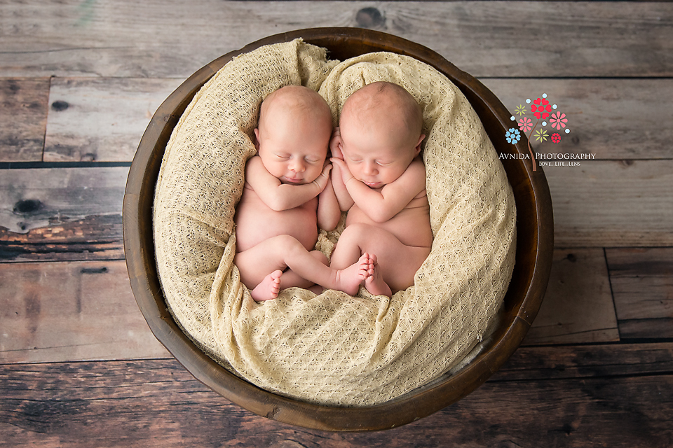 Double the Beauty - Maryland Newborn Twins Photographer